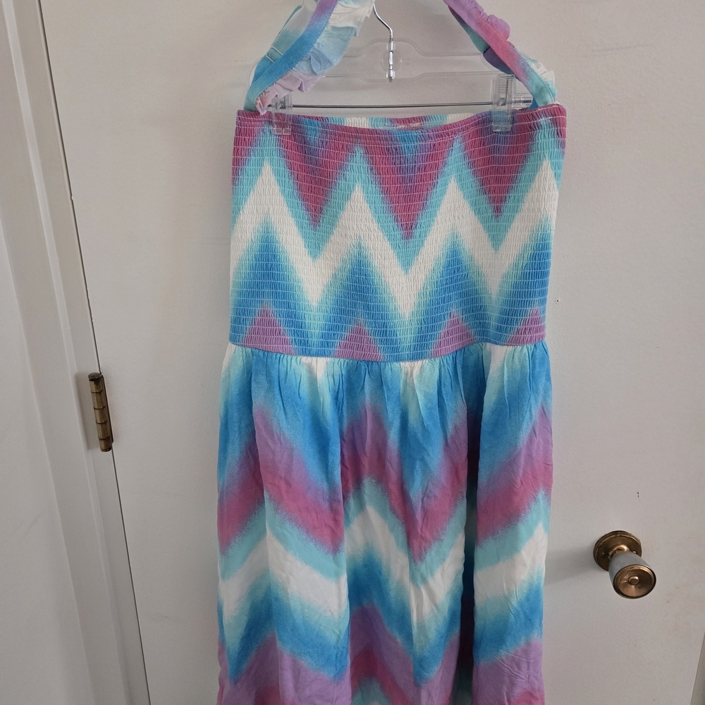 Torrid Multicolor Smocked Dress